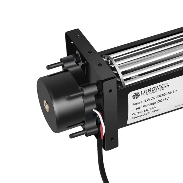 Cross Flow Fan, LONGWELL, 24V, LWCD-30290MN-07, 30mm - view 3