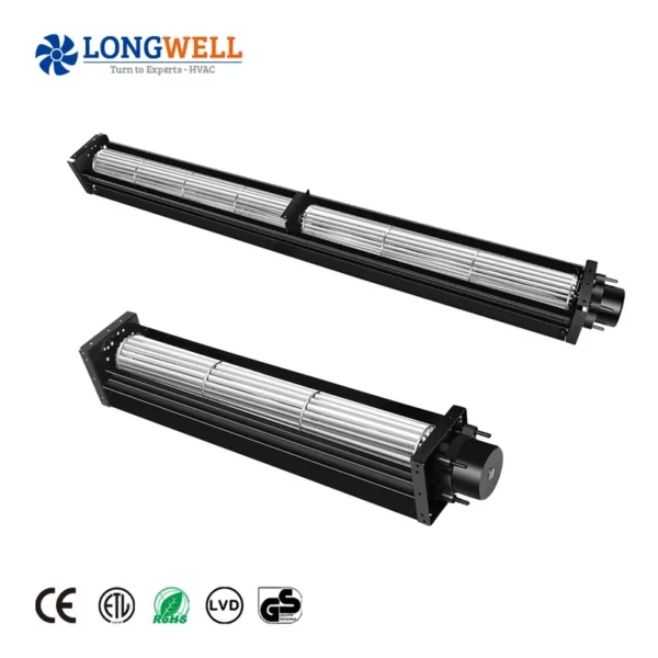 Cross Flow Fan, LONGWELL, BLDC, 30-65mm, DC24V/12V