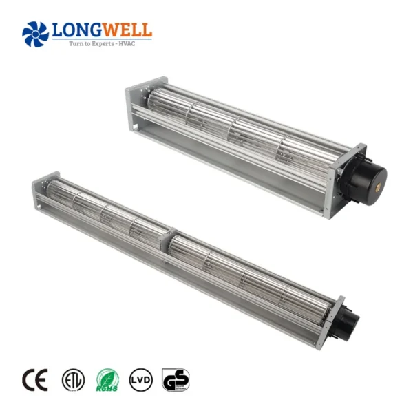 Cross Flow Fan, LONGWELL, BLDC, 30-65mm, DC24V/12V - view 3