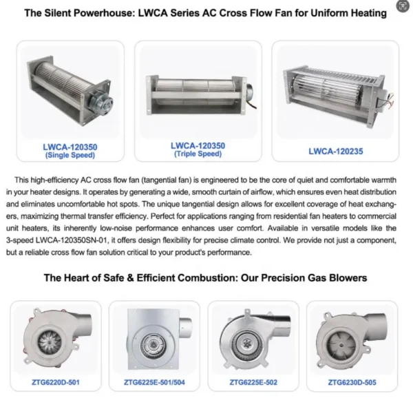 Cross Flow Fan, LONGWELL, Tangential, Centrifugal - view 5