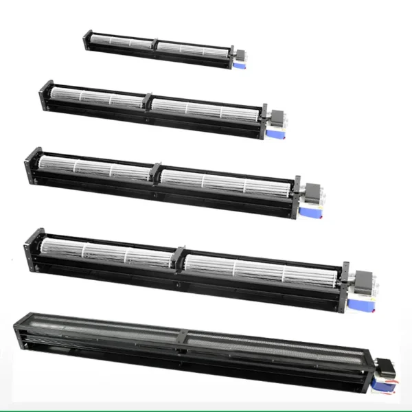 Cross Flow Fan, PWM, 18mm-260mm, 110V/120V/240V/230V, Aluminum