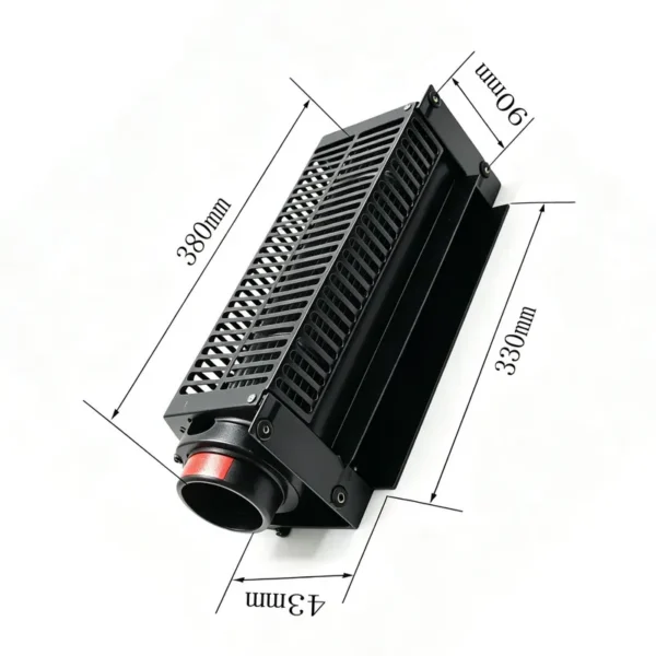 Cross Flow Fan, QF-330, AC230V, 50Hz, 25W - view 2