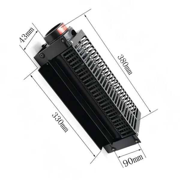 Cross Flow Fan, QF-330, AC230V, 50Hz, 25W - view 3