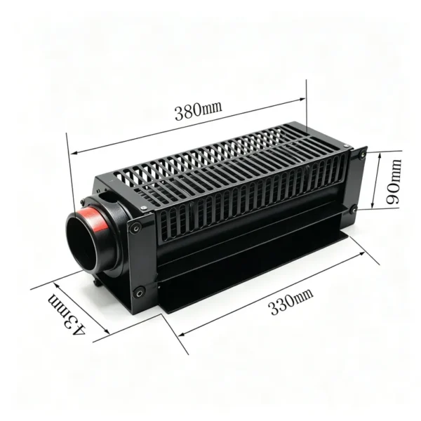 Cross Flow Fan, QF-330, AC230V, 50Hz, 25W - view 5