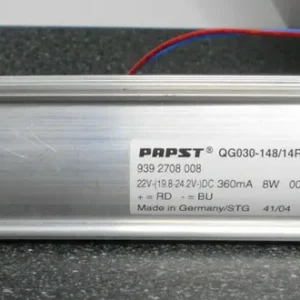 Cross Flow Fan, QG030-148/14R, 24VDC, WITH, WIRE