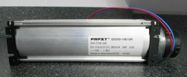 Cross Flow Fan, QG030-148/14R, 24VDC, WITH, WIRE