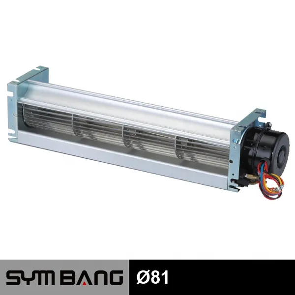 Cross Flow Fan, SYMBANG, AFC81, 120/230V, Aluminum - view 2