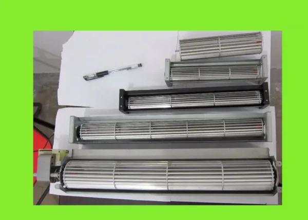 Cross Flow Fan, Tangential, 12V, Stainless Steel - view 5