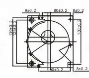 Cross Flow Fan, TD/TE90500-H, 230VAC, 110VAC, 48VDC - view 3