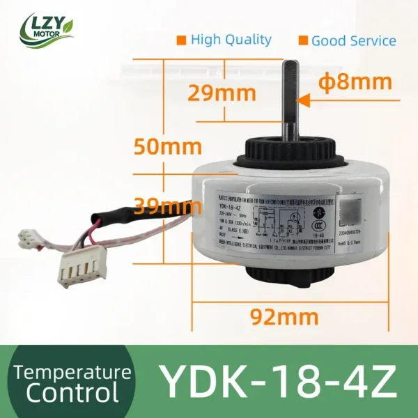 Cross Flow Fan, YDK-18-4Z, 220-240V, 50Hz - view 2