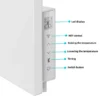 Crystal Electric Heater, Wall, 300 W, Metal - view 3