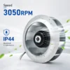 Curved Centrifugal Cooling Blower, 2RREu45, 225x63R, AC230V - view 2