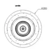 Curved Centrifugal Cooling Fan, TE28050-PB, 110VAC, 220VAC - view 4