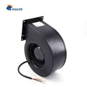 Curved Centrifugal Exhaust Fan, 180mm, 120V, Plastic