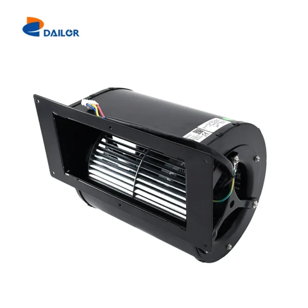 Curved Centrifugal Exhaust Fan, 180mm, 120V, Plastic - view 2