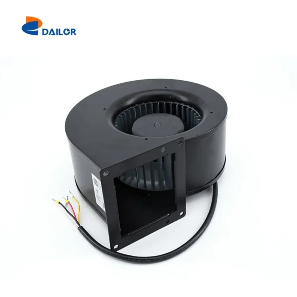 Curved Centrifugal Exhaust Fan, 180mm, 120V, Plastic - view 3