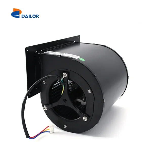 Curved Centrifugal Exhaust Fan, 180mm, 120V, Plastic - view 4