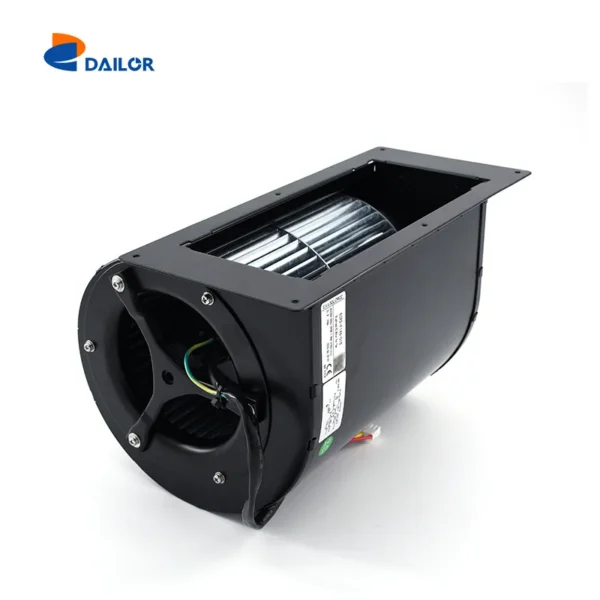 Curved Centrifugal Exhaust Fan, 180mm, 120V, Plastic - view 5
