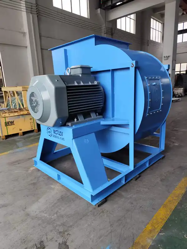 Curved Centrifugal Ventilation Fan, 220 V, 10 kW - view 2