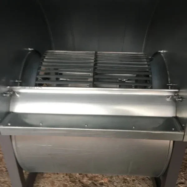 Curved Centrifugal Ventilation Fan, Stainless, Steel - view 2