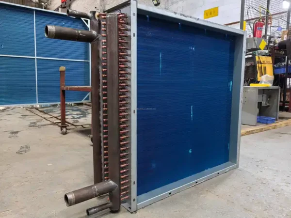 Custom Chilled Water Coil, AHU, Copper, Aluminum - view 2
