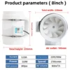 Custom Made Duct Fan, 220~240V, 220 V, Electric - view 4