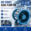 Custom Made Duct Fan, 3000~110000m³, As requested