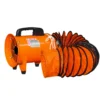 Custom Portable Axial Fan, 220V, 200mm, 250mm, 300mm