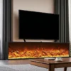 Customelectronic Fireplace, LED, Wall