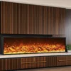 Customelectronic Fireplace, LED, Wall - view 2