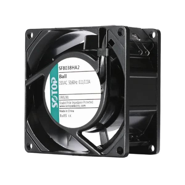 Customize Temperature Controlled Fan, SOTOP, 8038 - view 4