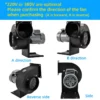 Cy125 Low Noise Impeller, Centrifugal, 220V, 9.5 - view 2
