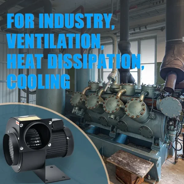 Cy125 Low Noise Impeller, Centrifugal, 220V, 9.5 - view 6