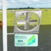 Dairy Farm Cooling Fan, 30%, 380V, 400W - view 2