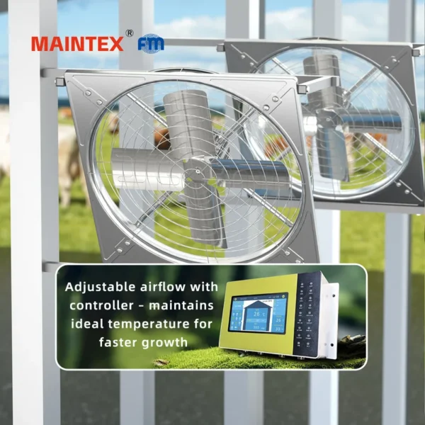 Dairy Farm Cooling Fan, 30%, 380V, 400W - view 5
