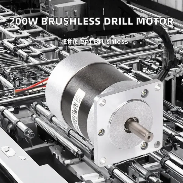 Dc Brushless Motors, 100W-200W, 12V, 3000, RPM - view 2