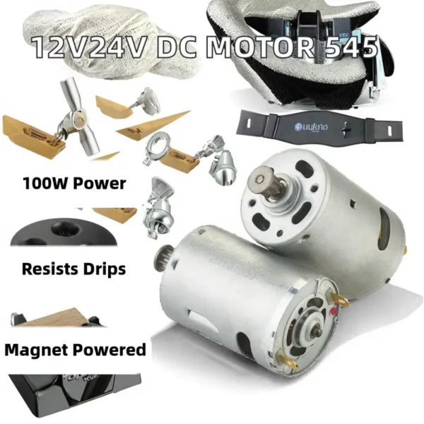 Dc Brushless Motors, 24V, RS545, 2800rpm, 100W - view 2