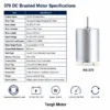 Dc Brushless Motors, 370, 12V - view 6