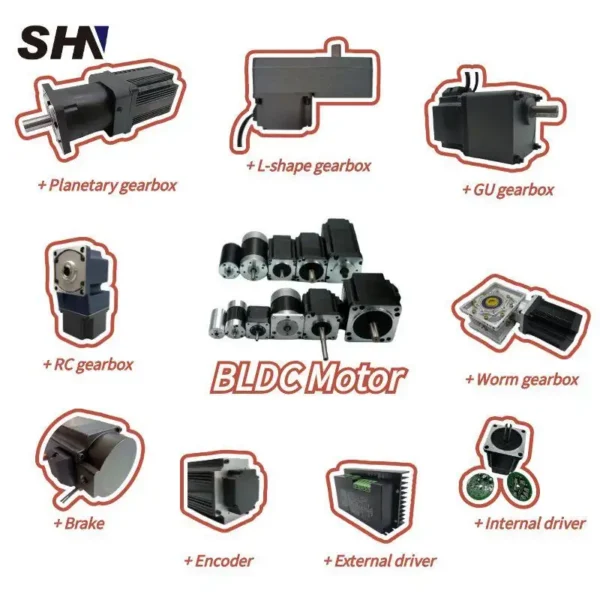 Dc Brushless Motors, BLDC, 57mm, 24V, 36V - view 6