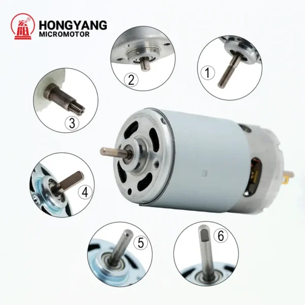 Dc Brushless Motors, EMC, ROHS, RS-550, 555 - view 4