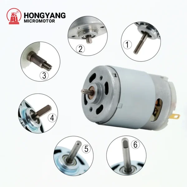 Dc Brushless Motors, RS380/385, 12V, 20V, 24V - view 4