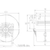 Dc12v24v Brushed Centrifugal Evaporator, DC12V/24V, 400m/h - view 5
