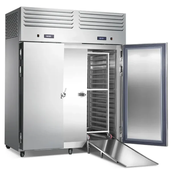 Deep Blast Freezing Chiller, 1250L, 380V, Stainless Steel 304