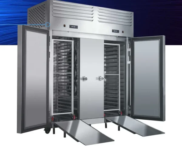 Deep Blast Freezing Chiller, 1250L, 380V, Stainless Steel 304 - view 4