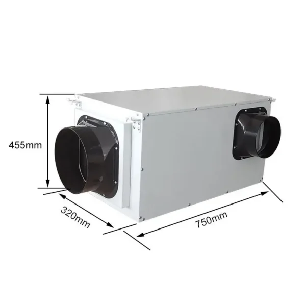 Dehumidifier, 50L/D, Wall, Ceiling - view 3