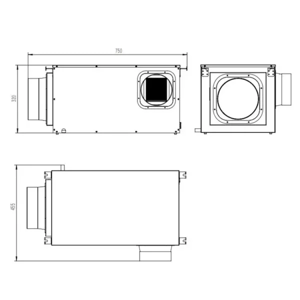 Dehumidifier, 50L/D, Wall, Ceiling - view 6