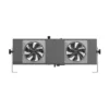 Deionizer Ion Air Fan, AP-DJ2712-1, < 33W, Stainless Steel - view 5