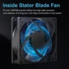 Design Register Booster Fan, 4x10, 220 V, Plastic - view 3