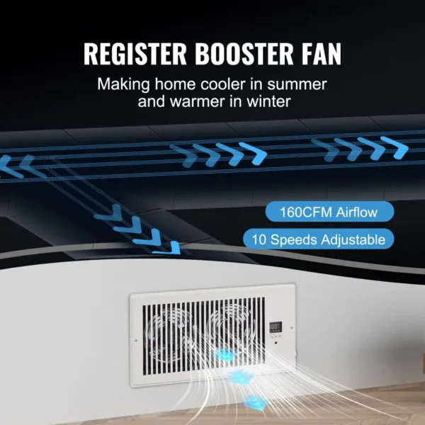 Design Register Booster Fan, D0100X3ITA8 - view 2