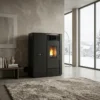 Design Wifi Pellet Heater, KM1203E, Steel